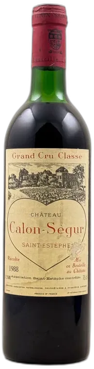 photo du vin Calon Ségur