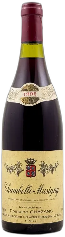 aperçu du vin Chazans