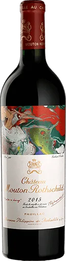 vue du vin Collection Château Mouton Rothschild 1er Cru Classé