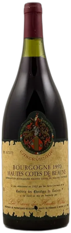 image du vin les Caves des Hautes Côtes Bourgogne Rouge 1993