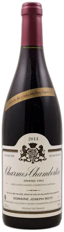 capture du vin Charmes Chambertin Grand Cru