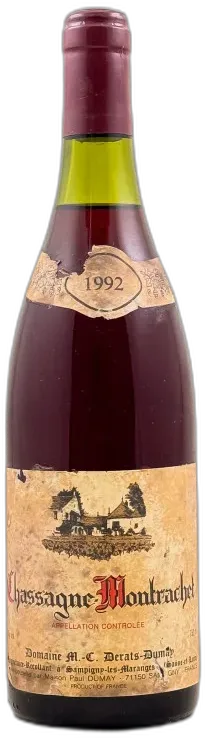 photo du vin Chassagne Montrachet Rouge