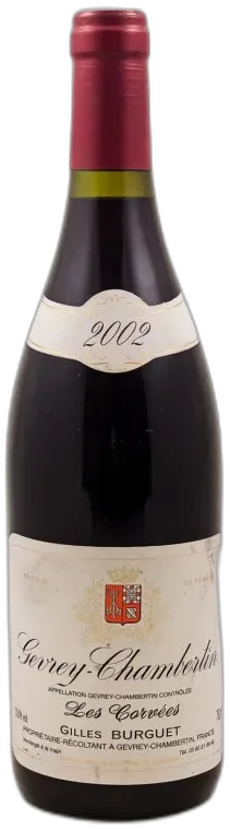 photos du vin Gilles Burguet Gevrey Chambertin "les Corvées"