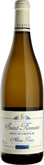 vue du vin Saint-Romain Sous le Château Alain Gras