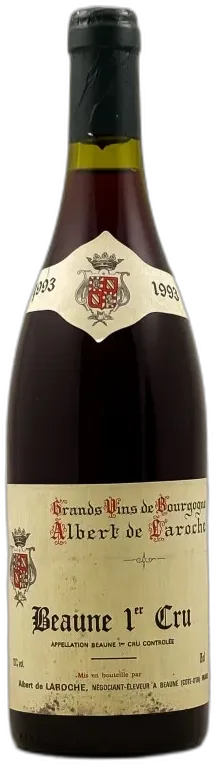 photo du vin Albert de Laroche Monthelie 1er Cru Champfulliots