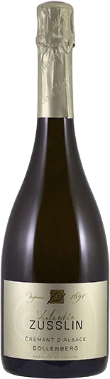 image du vin Crémant Brut Zéro Valentin Zusslin
