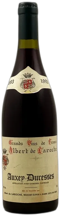 capture du vin Albert de Laroche Auxey Duresses