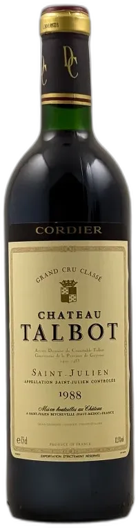 capture du vin Connetable de Talbot