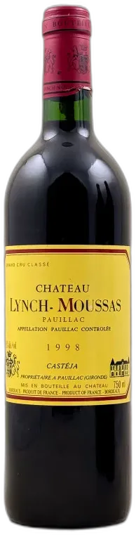 photo du vin Château Lynch-Moussas