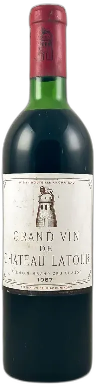 vue du vin Chateau Latour