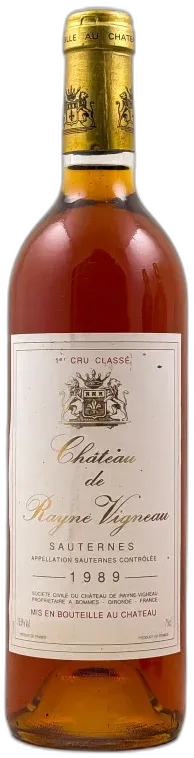 image du vin Château Rayne-Vigneau Crème de Tête