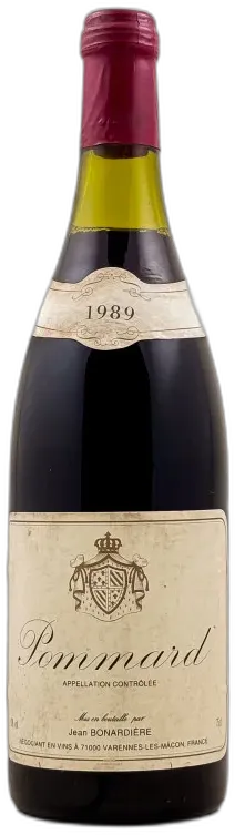 photo du vin Jean Bonardière Pommard