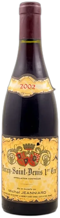 image du vin Jeanniard Morey Saint Denis 1er Cru