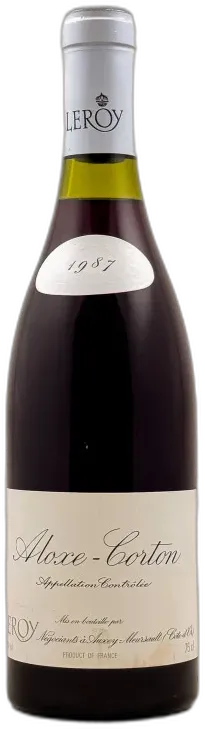 photos du vin Maison Leroy Aloxe Corton