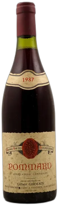 photos du vin Gilbert Germain Pommard