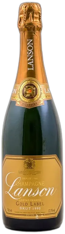photos du vin Lanson, Champagne Burt Red Label