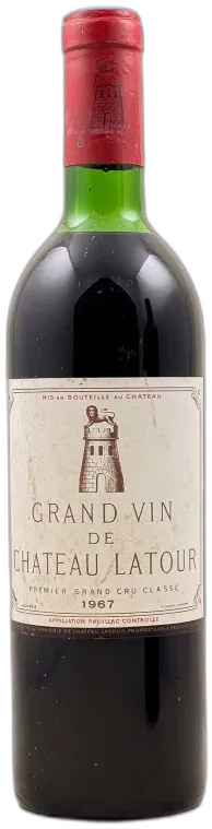 vue du vin Chateau Latour