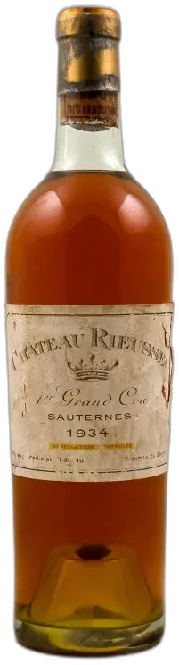 photo du vin Château Rieussec