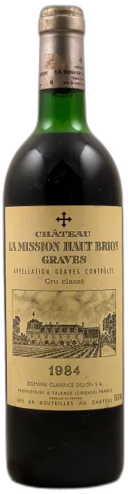 vue du vin Mission Haut Brion