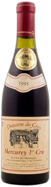 illustration du vin Mercurey 1er Cru le Clos Fourneaux Monopole Vin Domaine du Four Bassot