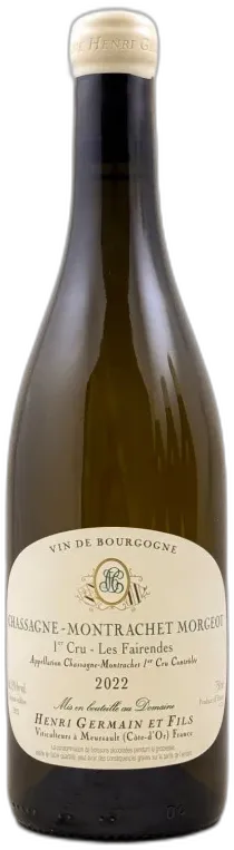photo du vin Morgeot les Fairendes