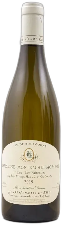 photo du vin Henri Germain Chassagne Montrachet 1er Cru Morgeot les Fairendes