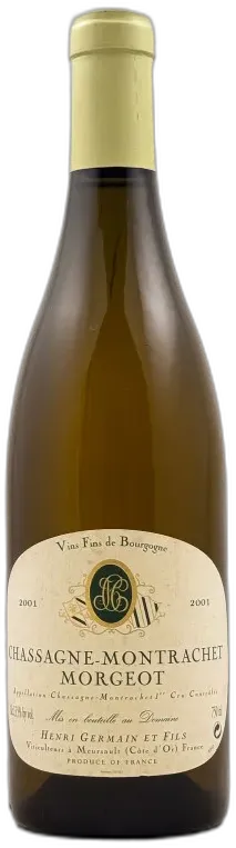 photo du vin Henri Germain Chassagne Montrachet 1er Cru Morgeot les Fairendes