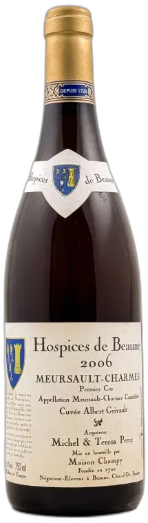 photo du vin Charmes Cuvée Albert Grivault