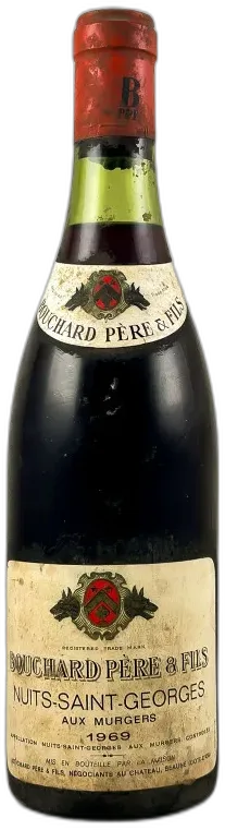 vue du vin Bouchard Père et Fils Nuits Saint Georges Premier Cru les Cailles Rouge