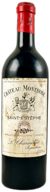 vue du vin Château Montrose