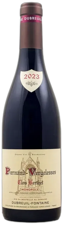 photo du vin Clos Berthet Monopole