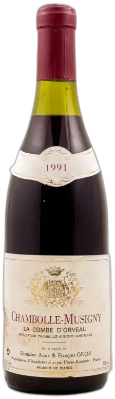photo du vin La Combe d'Orveau