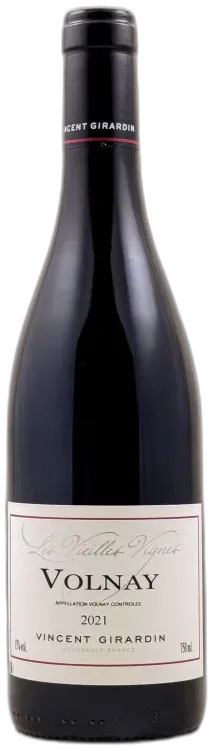 vue du vin Volnay Vieilles Vignes Vincent Girardin