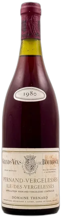 photo du vin Domaine Thénard Pernand Vergelesses 1er Cru