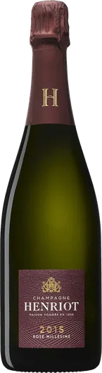 vue du vin Henriot Rosé Millésimé