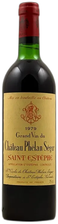 photo du vin Chateau Phelan Segur