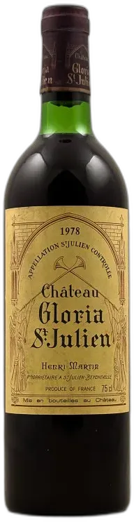 photo du vin Château Gloria