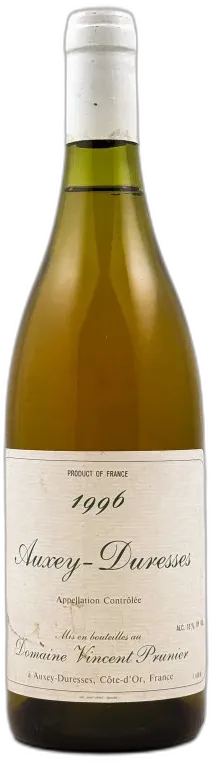 capture du vin Vincent Prunier Auxey Duresses 2001