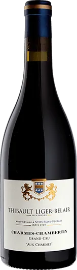 vue du vin Thibault Liger Belair Charmes Chambertin Grand Cru Aux Charmes