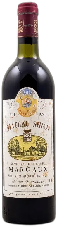 photo du vin Château Siran