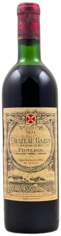 image du vin Château Gazin