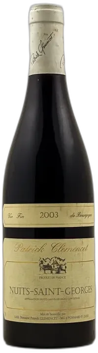 illustration du vin Patrick Clémencet Nuits Saint Georges