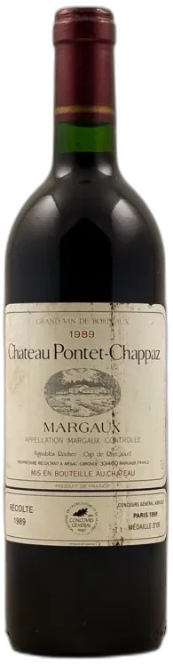 capture du vin Pontet-Chappaz Margaux