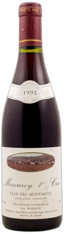 aperçu du vin Clos des Montaigus
