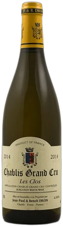 photo du vin les Clos Domaine Jean-Paul & Benoît Droin