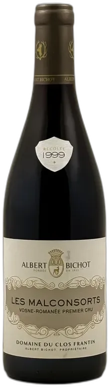 photo du vin Vosne-Romanã©e Premier Cru "les Malconsorts" Domaine du Clos Frantin