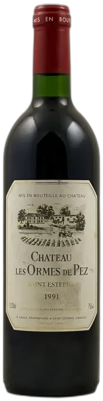 photo du vin Ormes de Pez