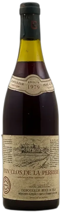 illustration du vin Clos de la Perrière