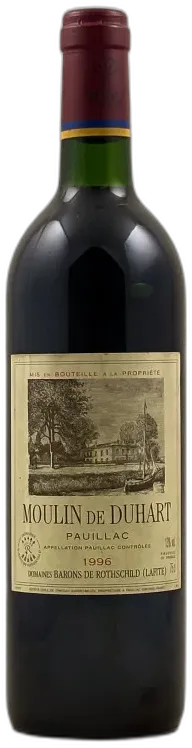 capture du vin Moulin de Duhart