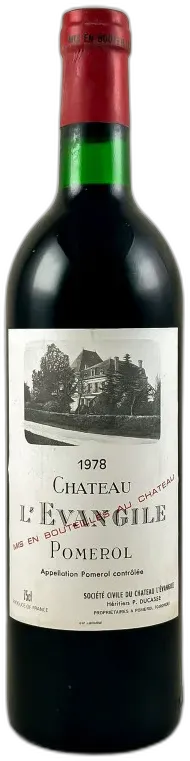 image du vin Château l’Evangile